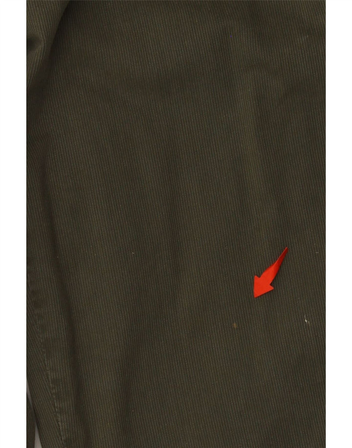 MURPHY & NYE Pantaloni drepti din velur pentru femei W28 L23 bumbac kaki