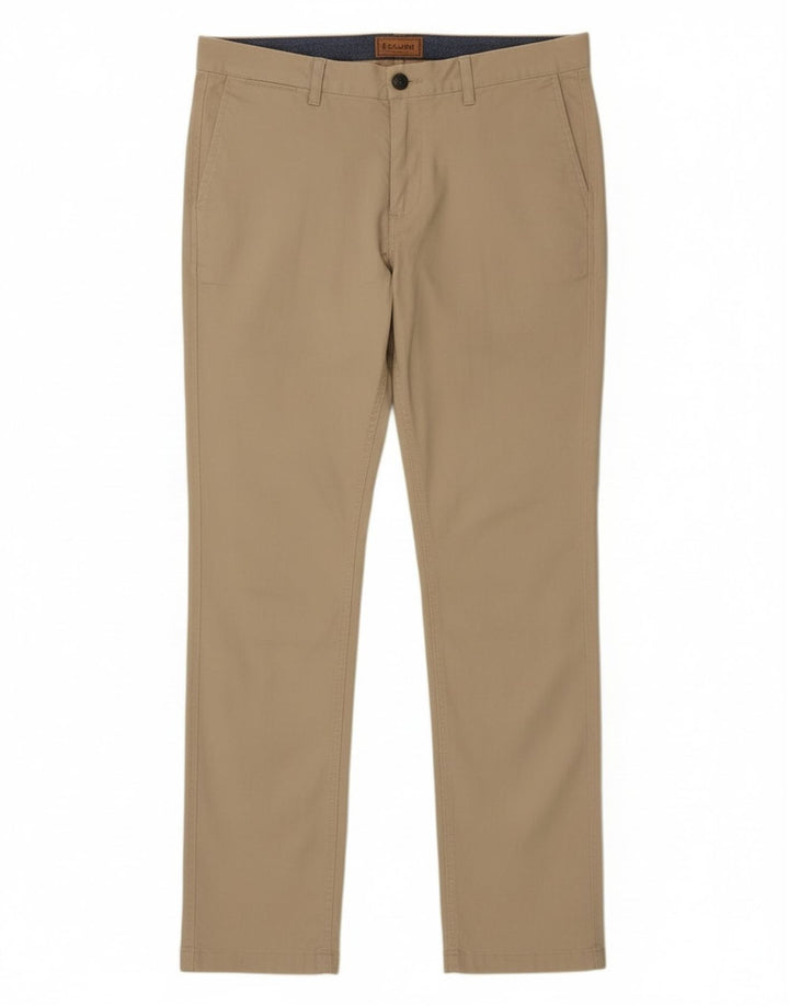 Pantaloni chino slim pentru bărbați Schoffel L34 L33 bumbac bej