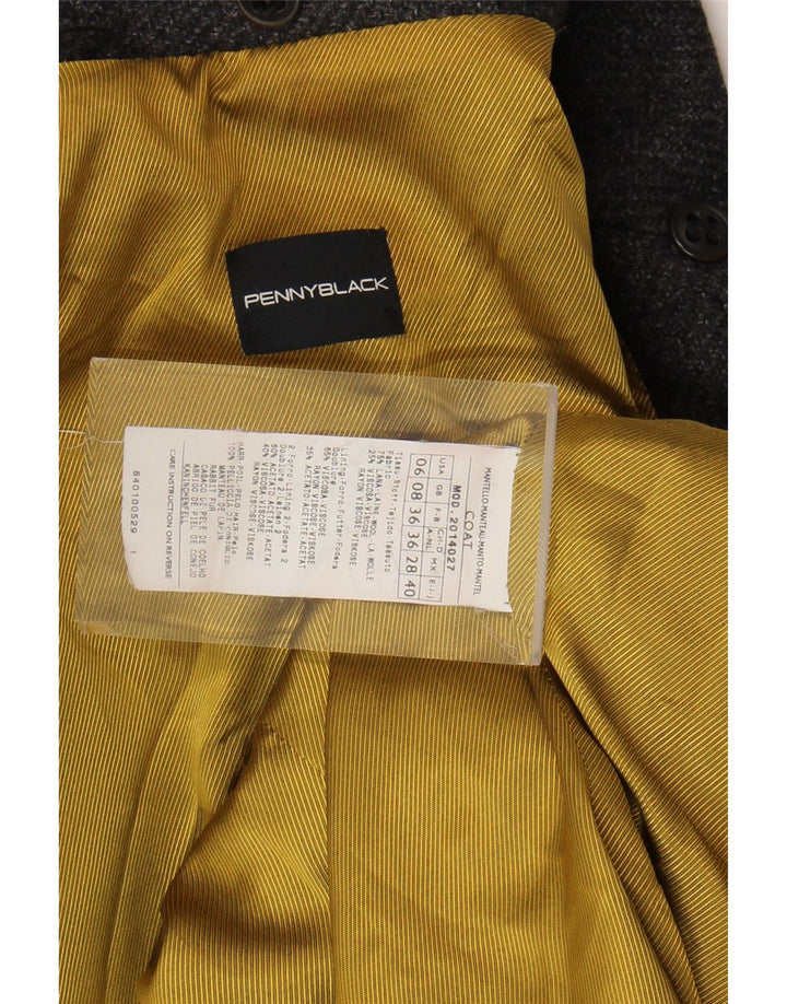 Pardesiu pentru femei Penny Black UK 8 Small Gri Lână