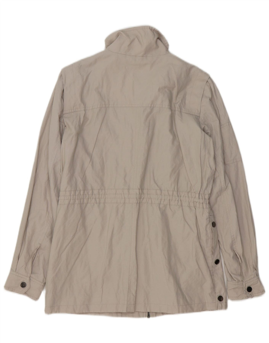 MINT VELVET Jachetă utilitare pentru femei UK 10 Small Grey Bumbac