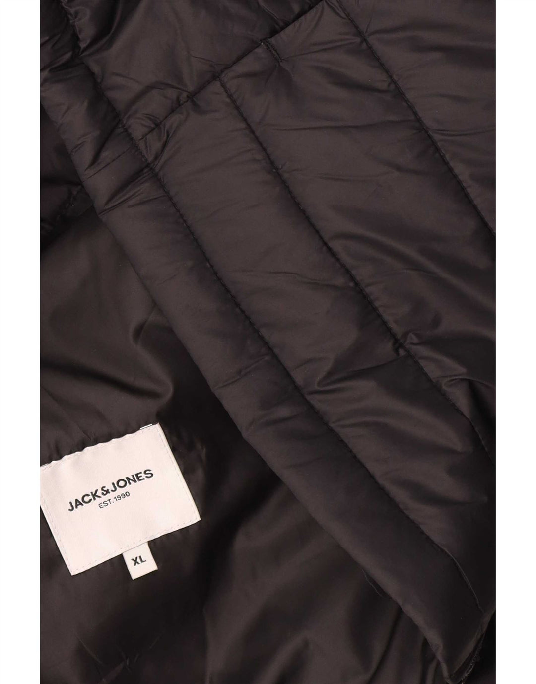 Jack & Jones jachetă căptușită cu glugă pentru bărbați UK 42 XL negru