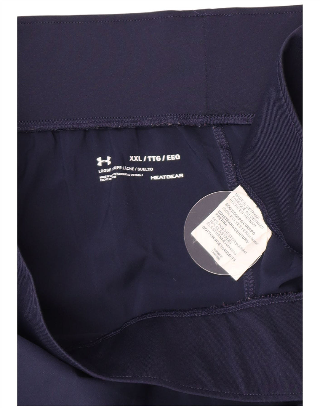 Pantaloni scurti sport Under Armour pentru femei UK 20 2XL Bleumarin Poliester
