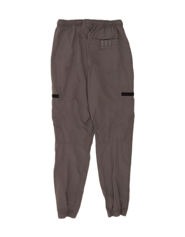 Pantaloni de trening Adidas pentru bărbați Cargo Pantaloni de jogging, nailon gri mediu