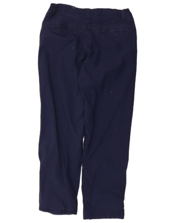Mountain Warehouse Pantaloni Windbreaker pentru femei UK 10 Small W32 L26 Bleumarin