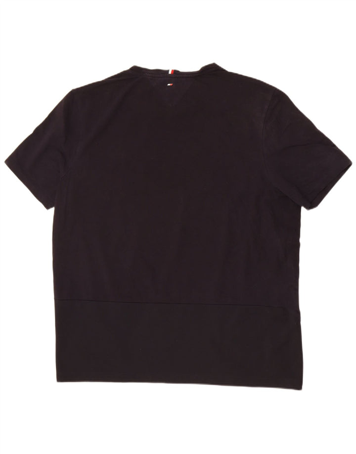 Tricou pentru bărbați Tommy Hilfiger Top 2XL Bleumarin
