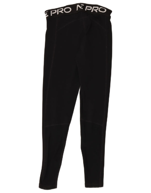 Leggings grafic Nike pentru femei UK 12 Poliester mediu negru