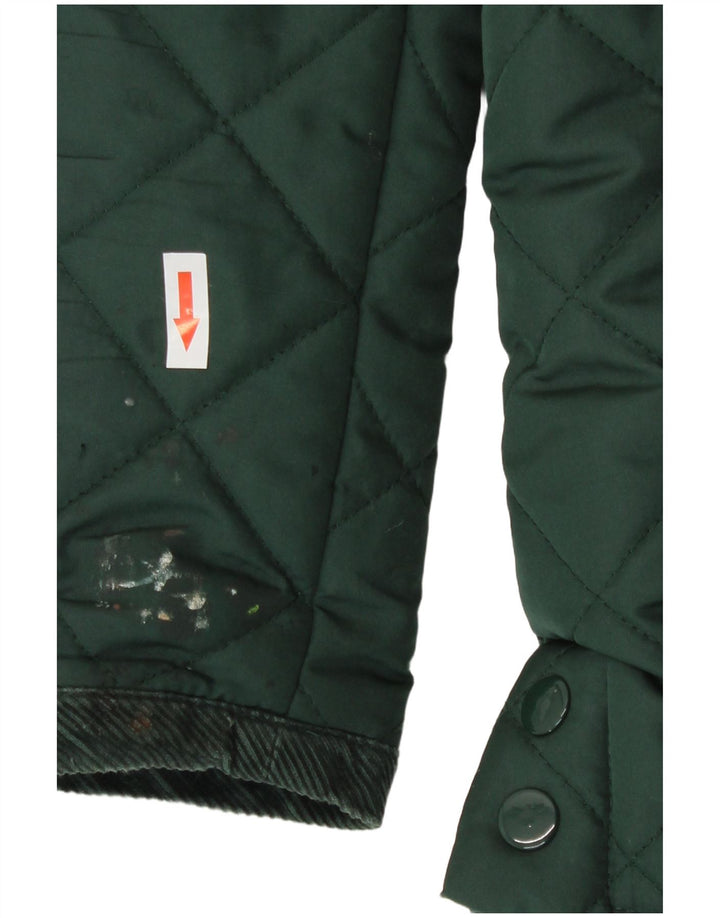 Jachetă matlasată Pierre Cardin pentru bărbați UK 38 Poliester verde mediu