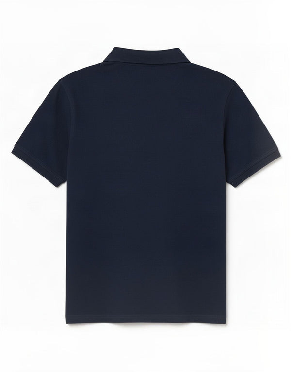 Cămașă polo pentru bărbați Pierre Cardin, cu formă regulată, 2XL, bumbac bleumarin