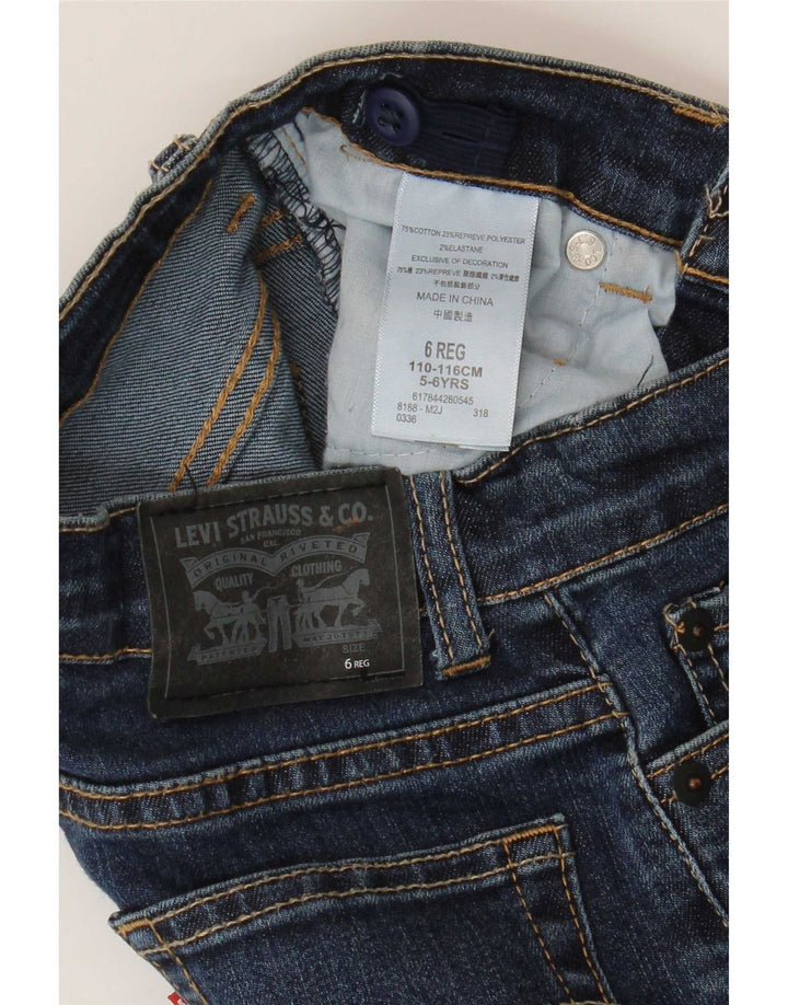 Jeans Levi's Boys 511 Slim 5-6 ani W22 L20 Bumbac albastru