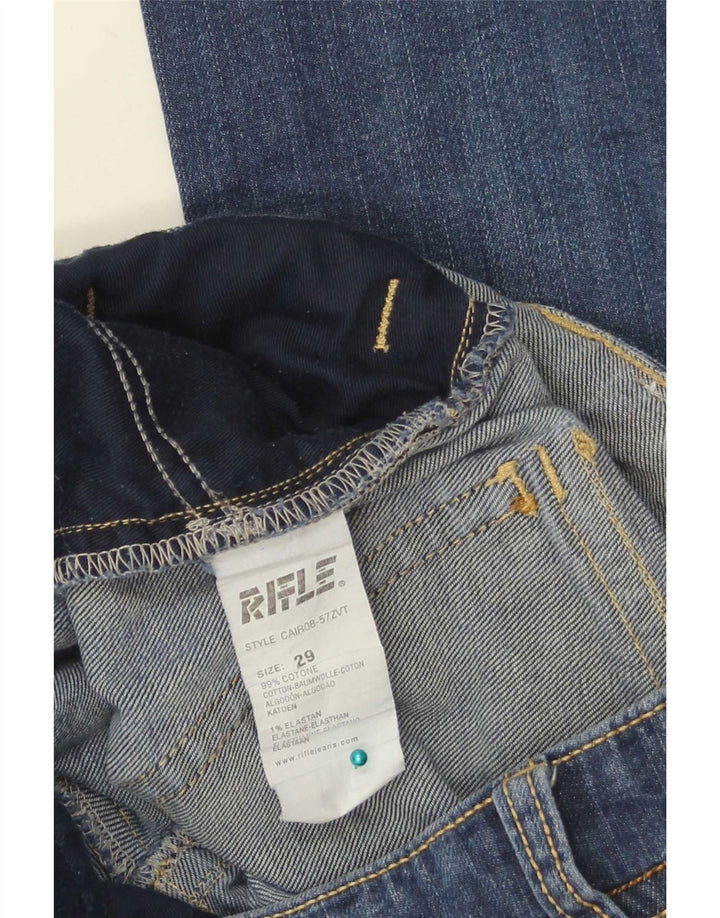 Blugi slim pentru femei Rifle W29 L33 Bumbac albastru