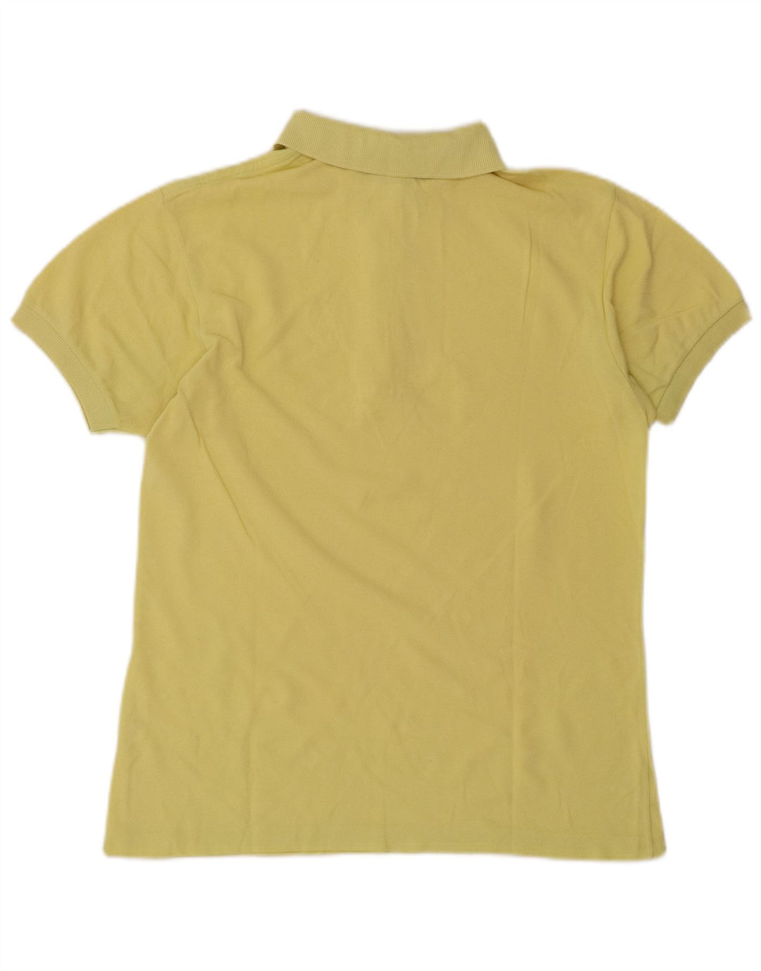 Tricou polo Lacoste pentru femei Mărimea 40 Bumbac galben mediu