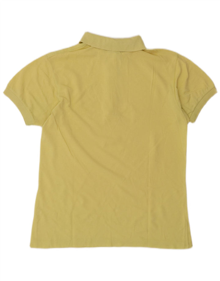 Tricou polo Lacoste pentru femei Mărimea 40 Bumbac galben mediu