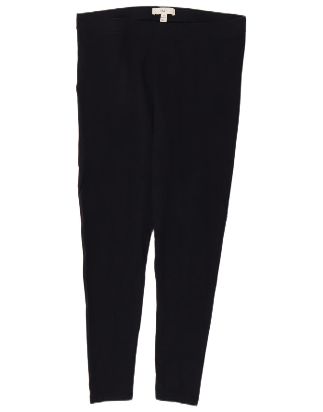 Leggings pentru femei Marks & Spencer UK 14 mari, albastru, bumbac