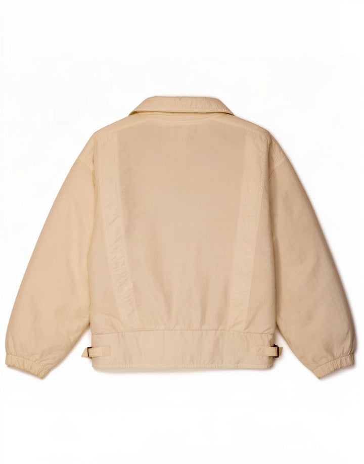 Bomber vintage pentru femei UK 14 Large White