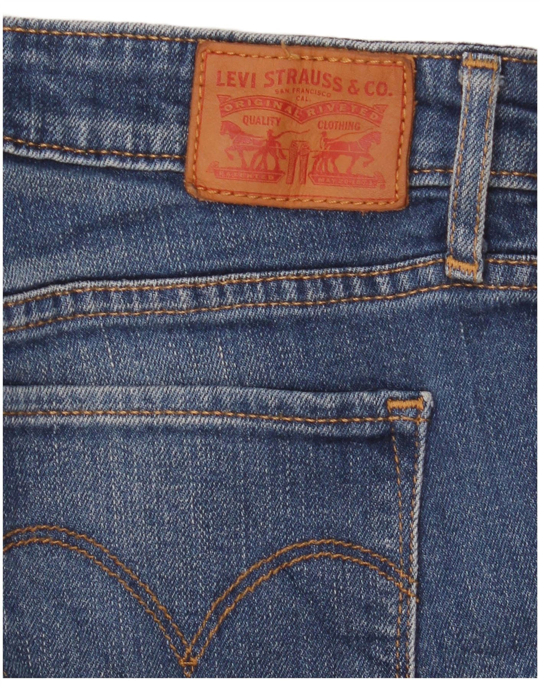 Blugi Levi's 712 Slim W28 L31 Albastru