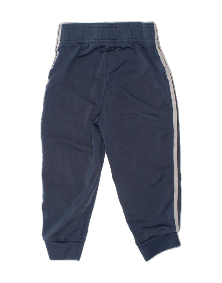ADIDAS Boys Graphic Joggers Tracksuit Trousers 2-3 Years Blue Polyester Vintage Adidas and Second-Hand Adidas from Messina Hembry 