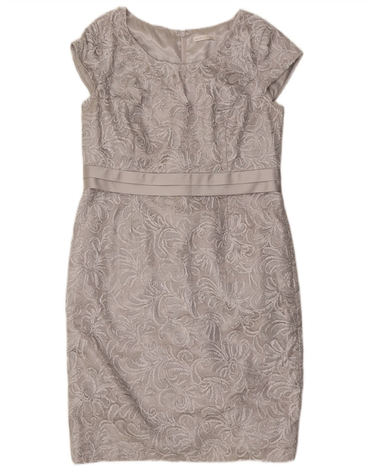 Rochie pentru femei Jacques Vert UK 16, mare, gri, poliester