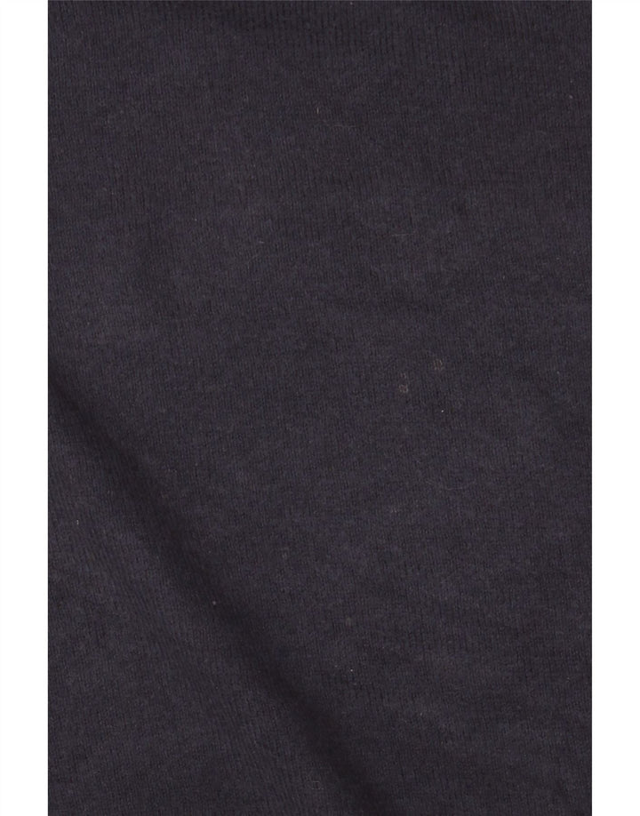 EDDIE BAUER Pulover pentru bărbați, cu fermoar, cu gât, XL, bumbac bleumarin