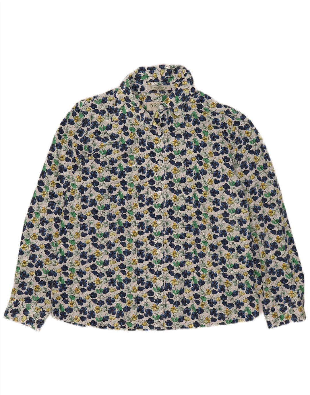 Cămașă pentru femei Orvis UK 16, mare, multicoloră, din bumbac floral
