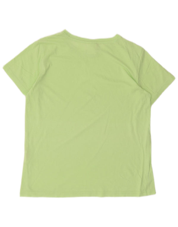 Tricou Champion pentru femei Top UK 12 Medium Green Bumbac