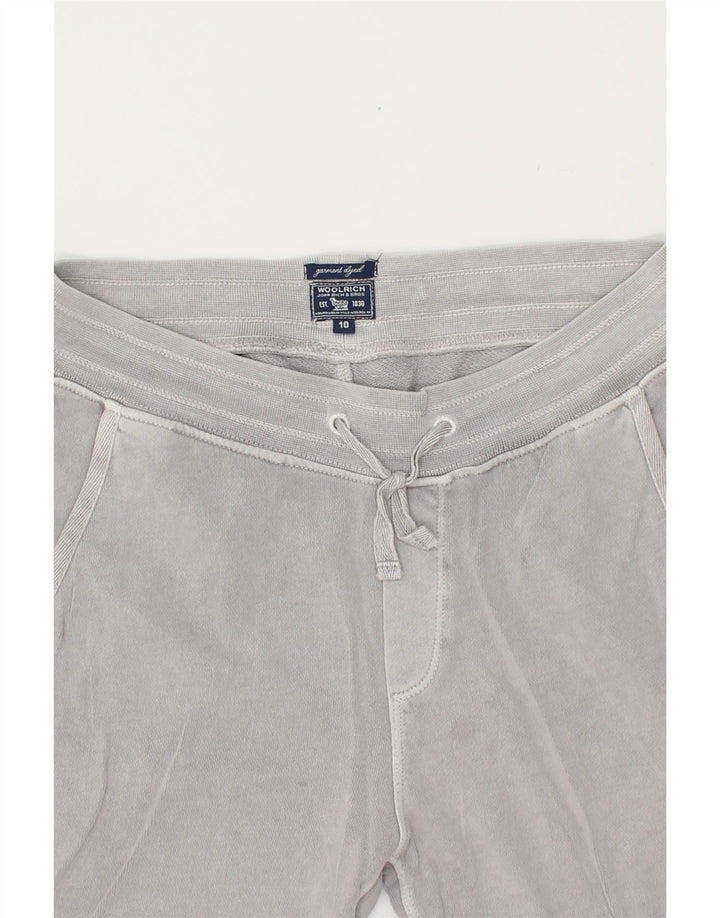 WOOLRICH Boys Sport Shorts 9-10 Years Grey Cotton Vintage Woolrich and Second-Hand Woolrich from Messina Hembry 