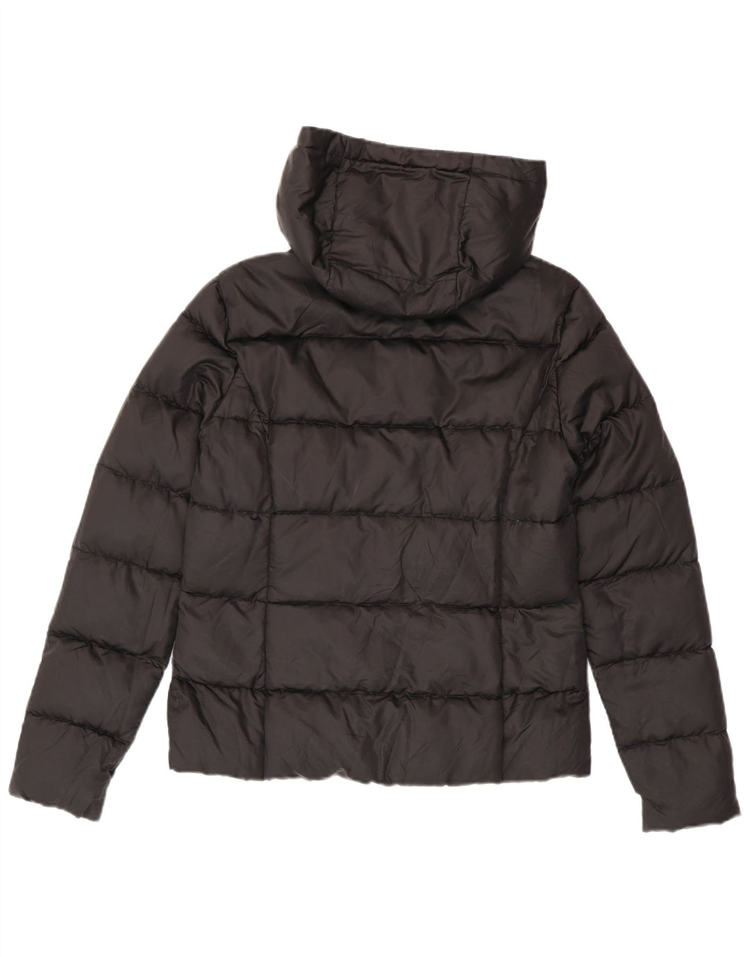 Jachetă căptușită cu glugă pentru femei Ellesse Heritage UK 10, nailon mic, negru