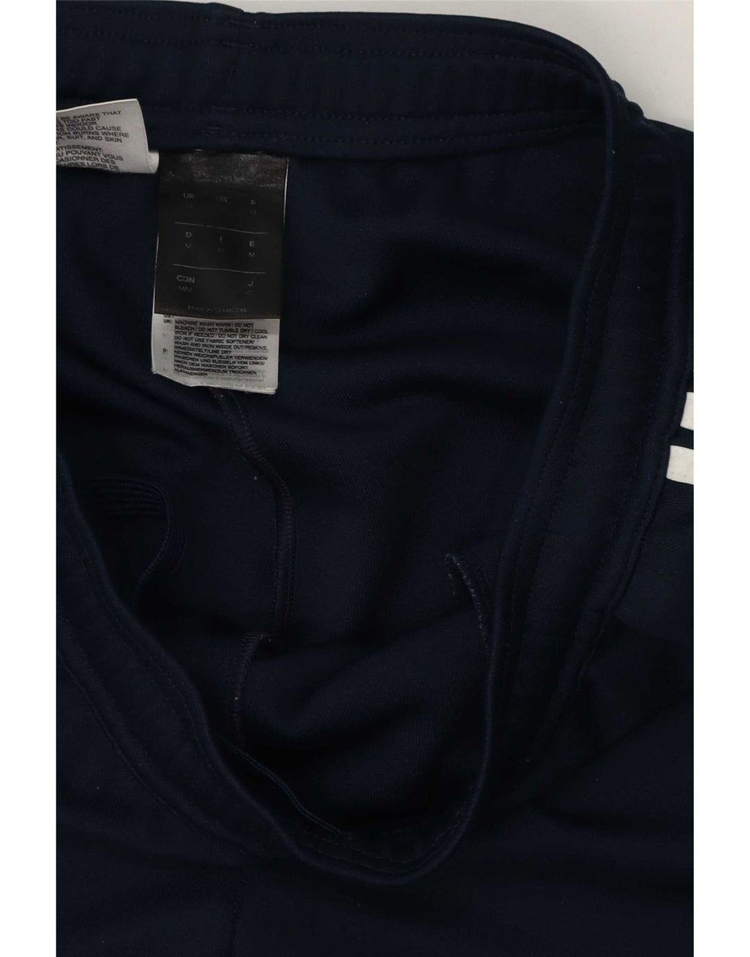 Pantaloni de trening Adidas pentru bărbați, poliester mediu albastru bleumarin