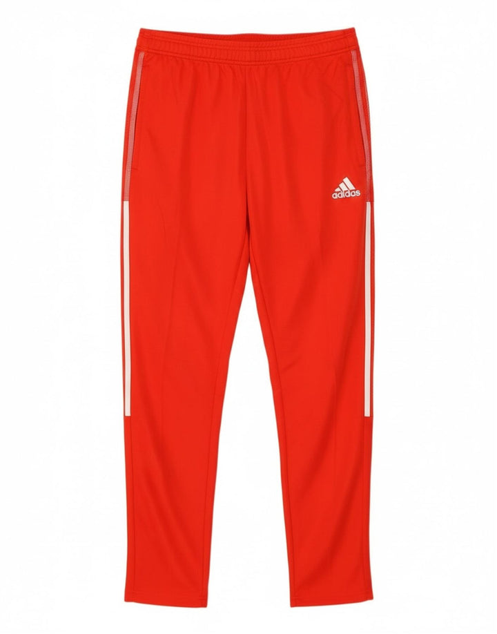 Pantaloni de trening Adidas pentru bărbați, roșu, poliester, sport