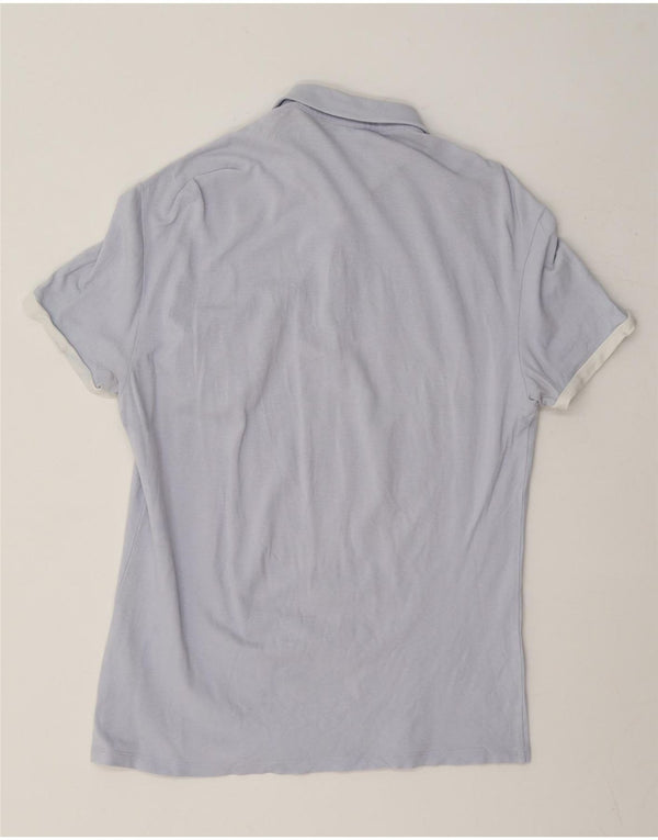 Tricou polo Trussardi Jeans pentru bărbați, bumbac albastru mediu