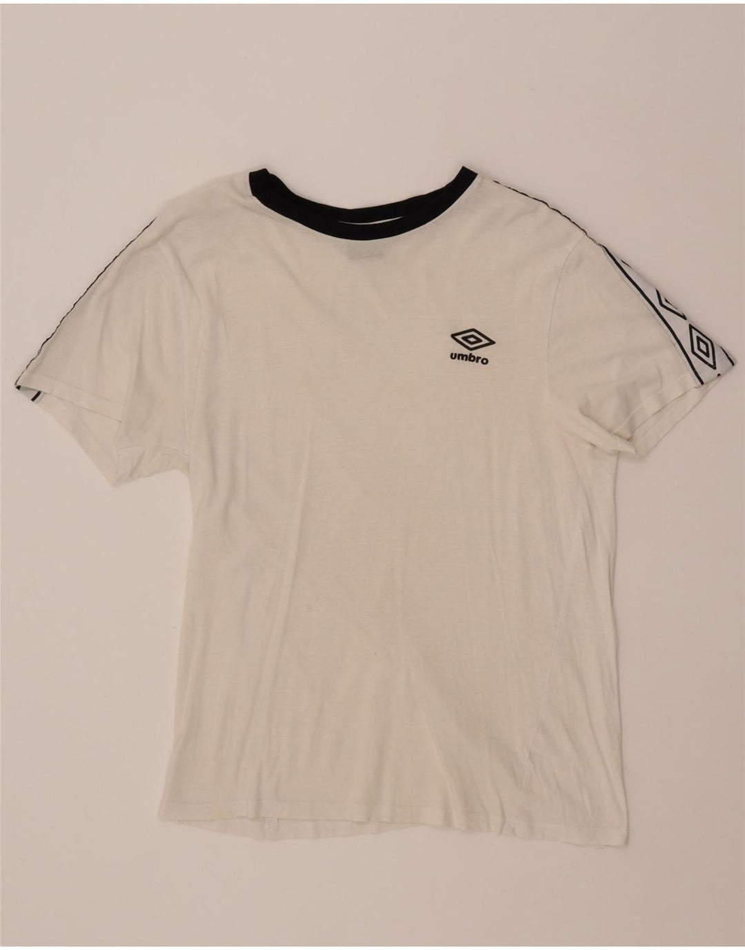 UMBRO Tricou cu grafic pentru femei Top UK 16 Large White Bumbac