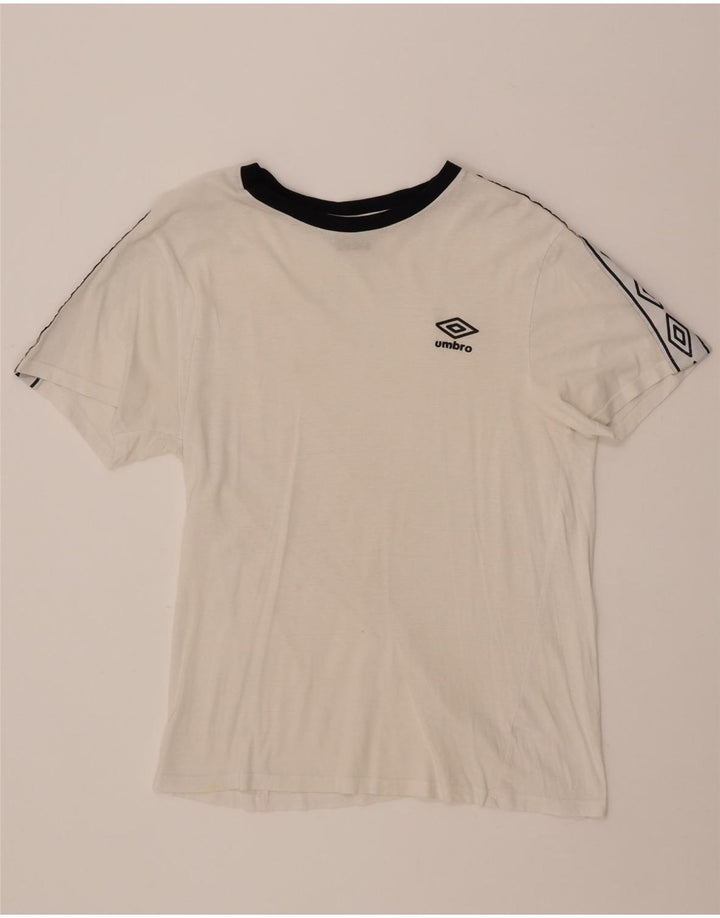UMBRO Tricou cu grafic pentru femei Top UK 16 Large White Bumbac