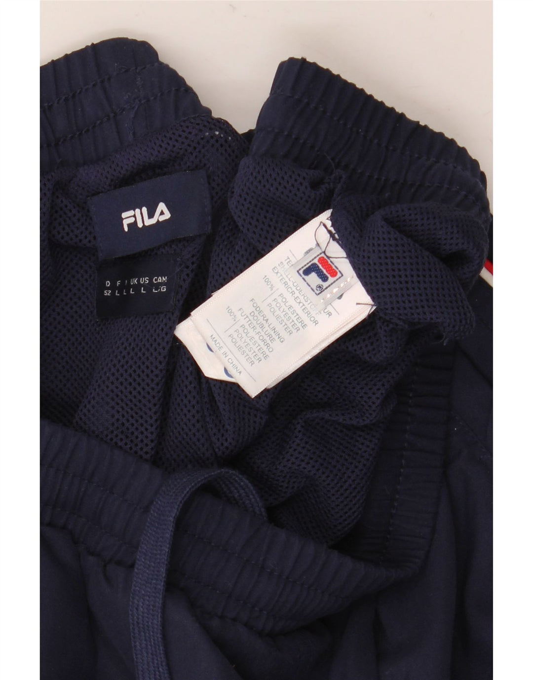 Pantaloni scurți sport Fila pentru bărbați, mari, bleumarin, poliester