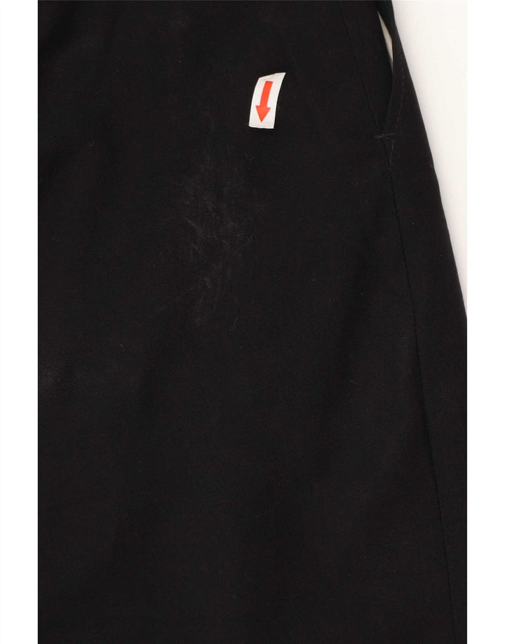 Pantaloni de costum pentru bărbați Marks & Spencer L40 L33 Poliester negru