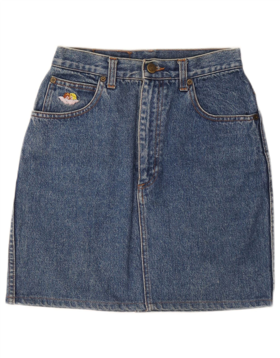 Fusta Denim Fiorucci W29 Medium Blue