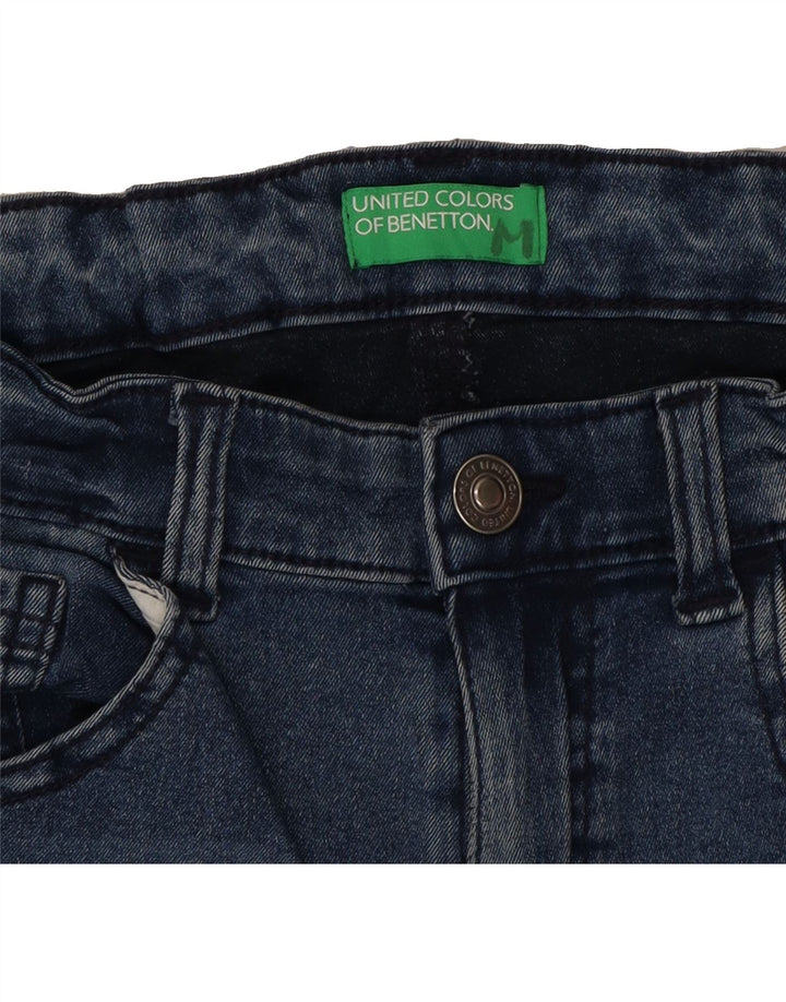 BENETTON Boys Slim Jeans 11-12 Years Medium W26 L26 Blue Vintage Benetton and Second-Hand Benetton from Messina Hembry 