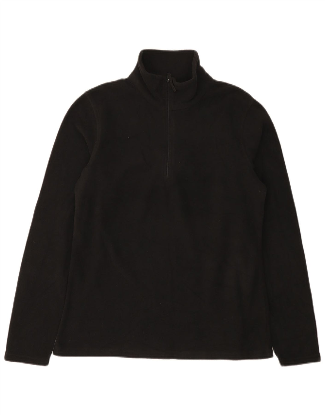 Pulover din lână pentru femei Mountain Warehouse, cu fermoar și gât, UK 14 Medium Negru