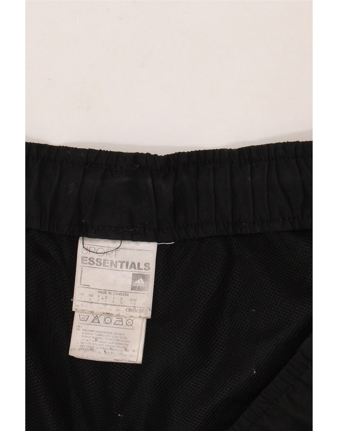 Pantaloni scurți sport pentru bărbați ADIDAS Climalite, mari, negru, poliester