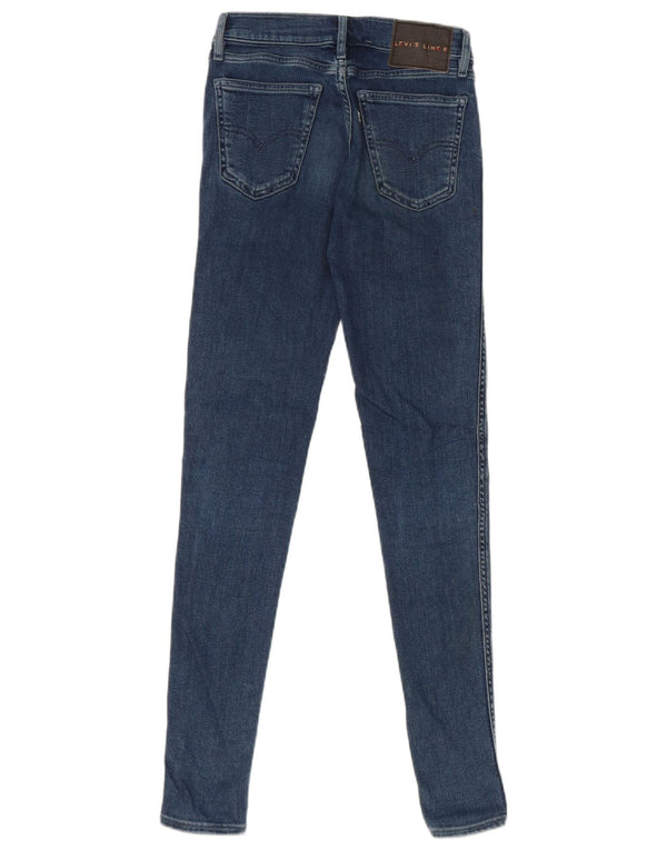 Blugi skinny Levi's pentru femei Line 8 W23 L30 Bumbac albastru