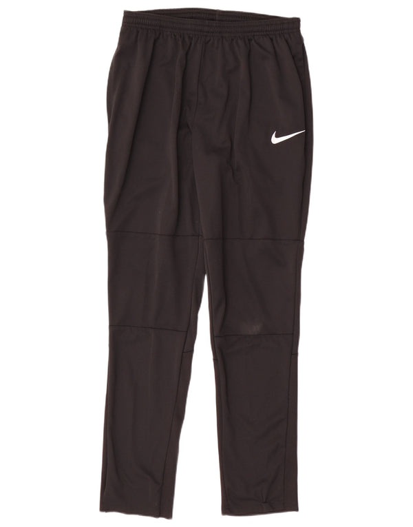 Pantaloni de trening Nike pentru bărbați, poliester mediu negru