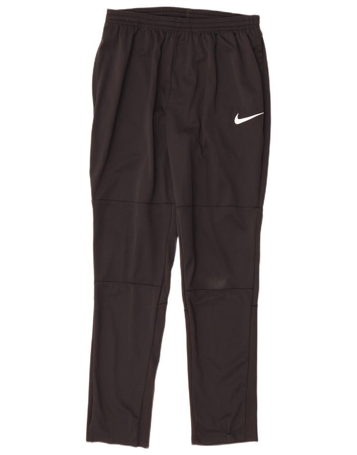 Pantaloni de trening Nike pentru bărbați, poliester mediu negru