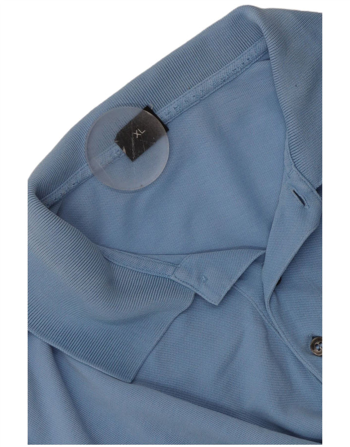 Cămașă polo HUGO BOSS pentru bărbați XL Bumbac albastru