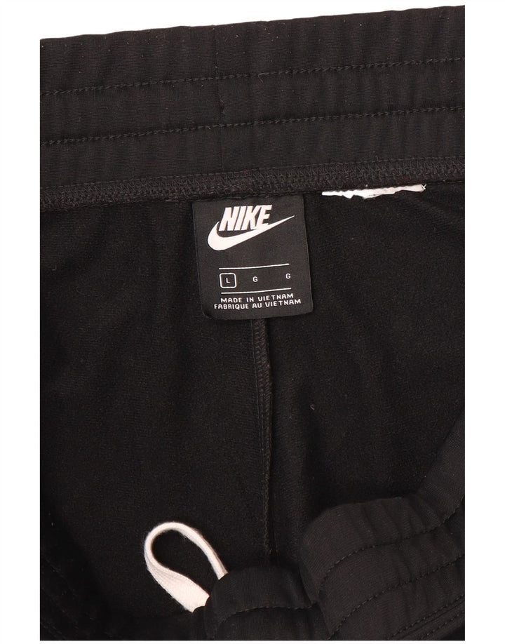 Pantaloni de trening Nike pentru bărbați, mari, negri, color block