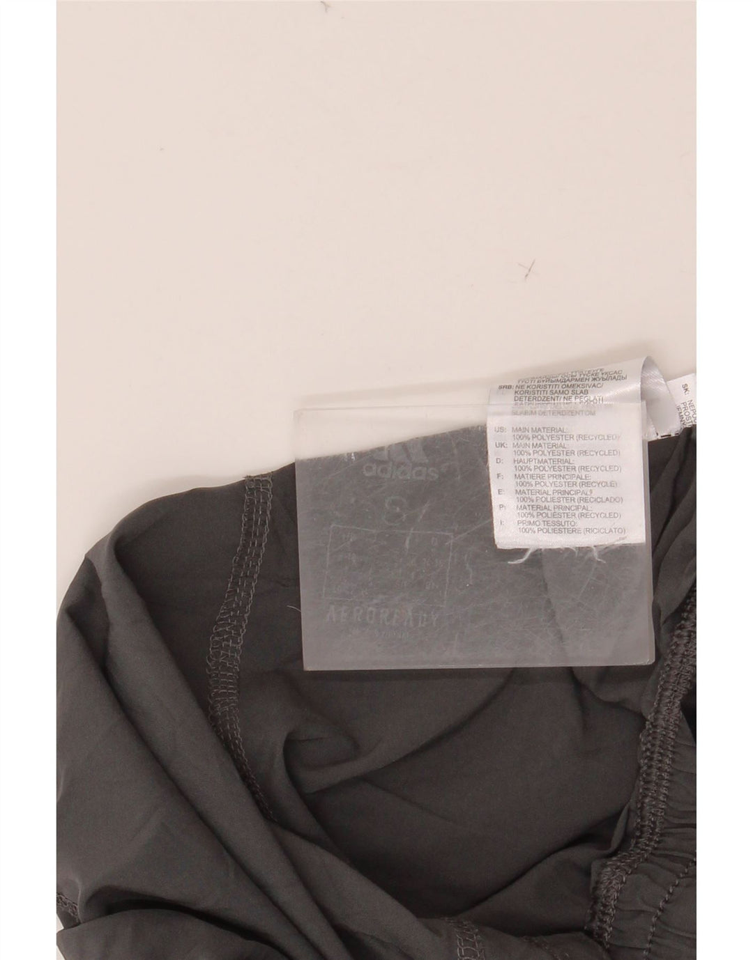 Pantaloni scurți ADIDAS Aeroready Sport pentru femei UK 8 Small Gri Poliester
