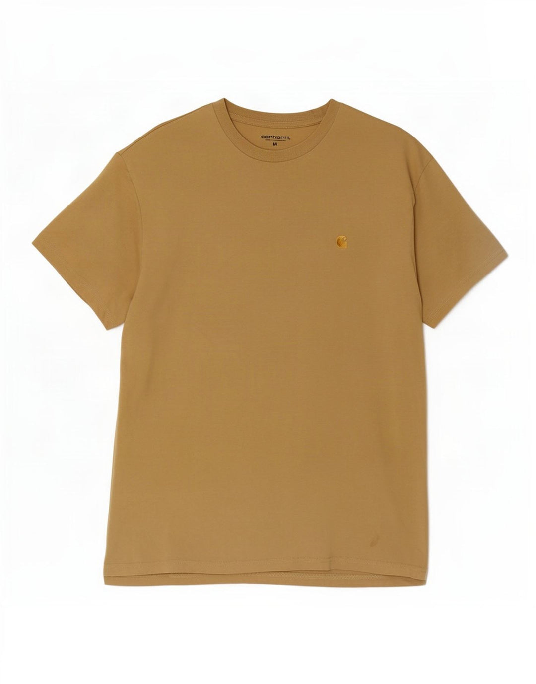 Tricou pentru bărbați Carhartt Top din bumbac maro mediu