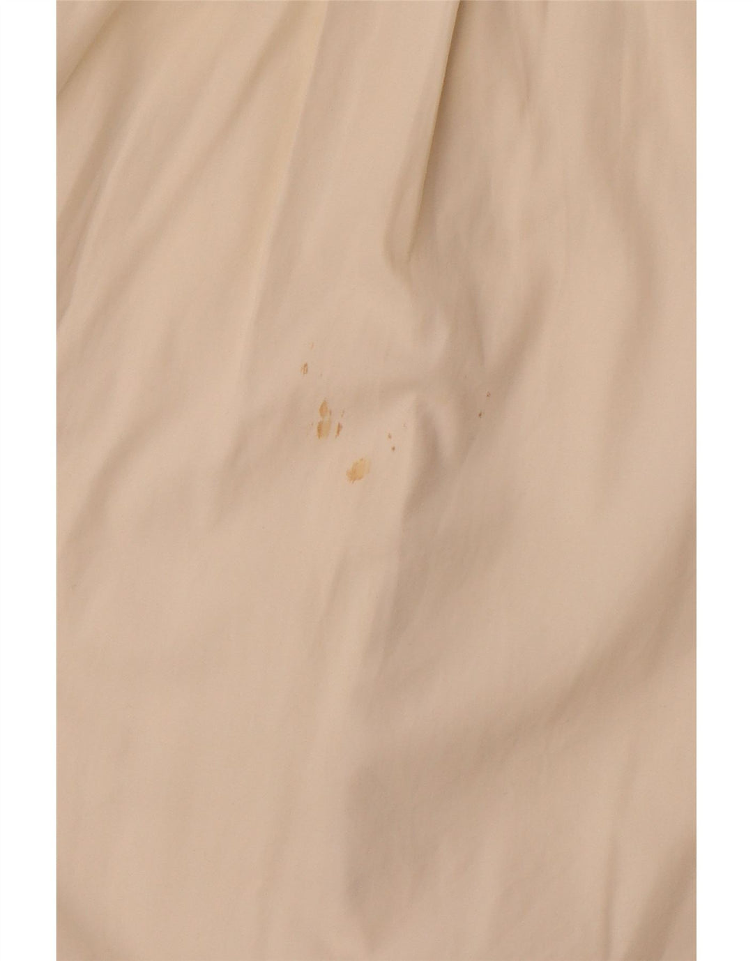 Cămașă militară fără mâneci pentru femei BURBERRY UK 14 mare bumbac alb