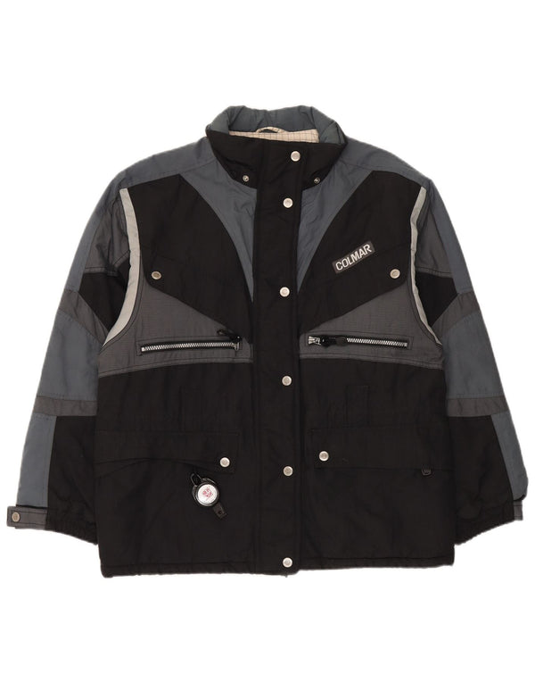 COLMAR Jachetă de schi supradimensionată pentru femei IT 44 Small Black Colorblock Poliamidă