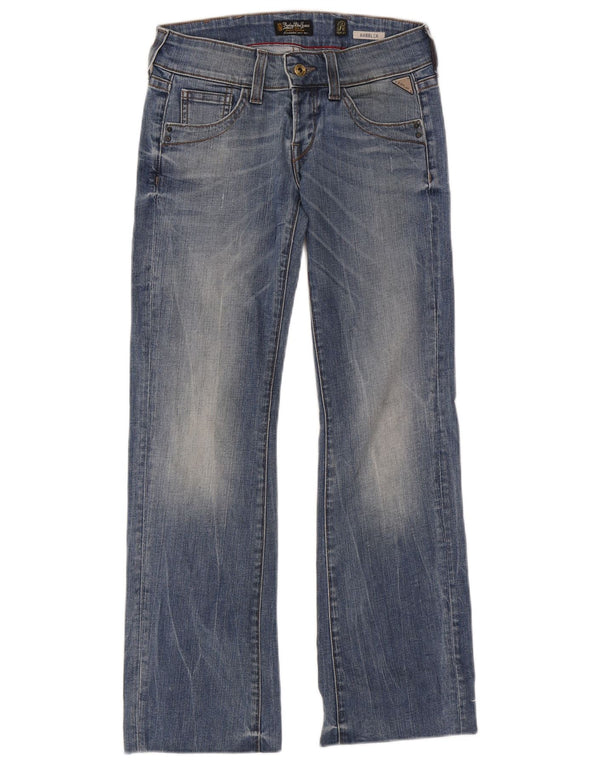 Replay Blugi pentru femei Rabbler Bootcut W25 L32 Bumbac albastru