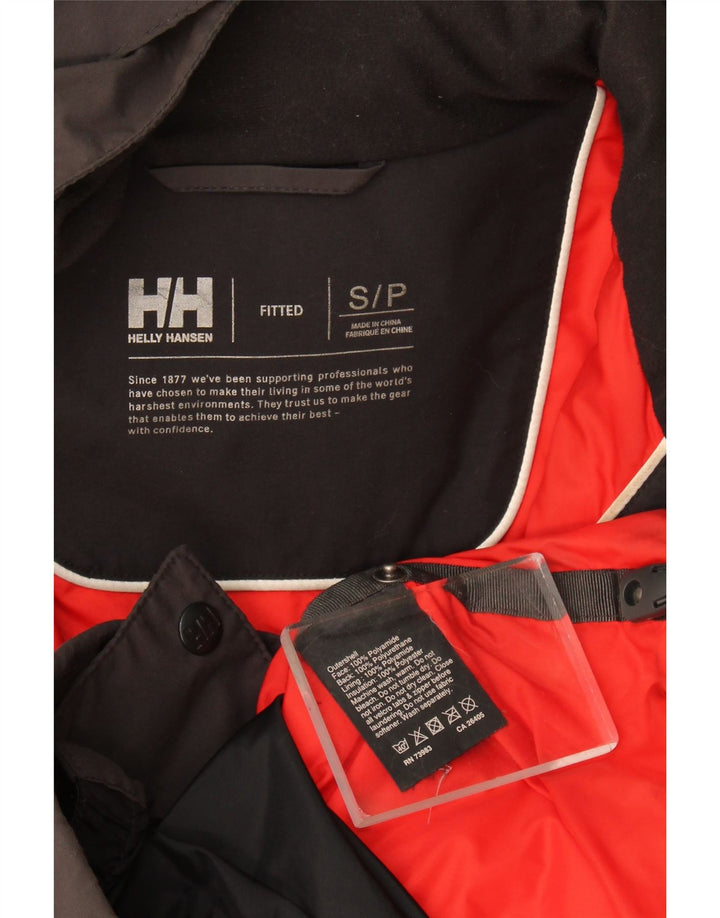 Jachetă de vânt cu glugă pentru bărbați Helly Hansen UK 36, gri mic, bloc de culoare