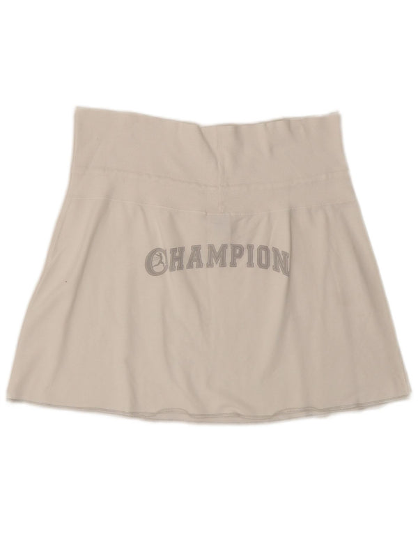 Fusta de tenis grafică Champion pentru femei, mare W32, bumbac alb