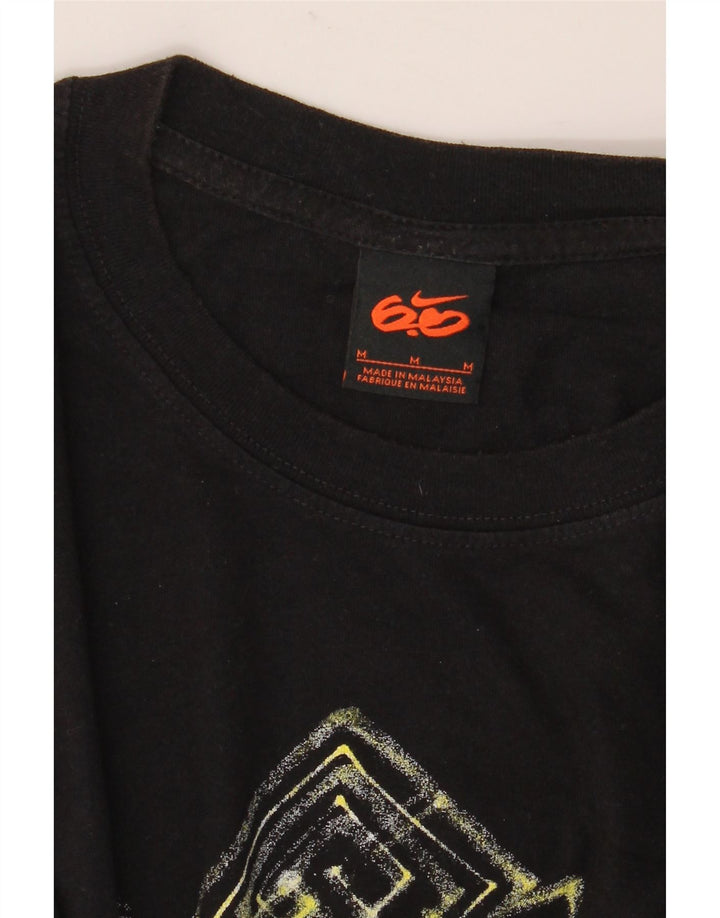 Tricou grafic pentru bărbați NIKE Top mediu negru
